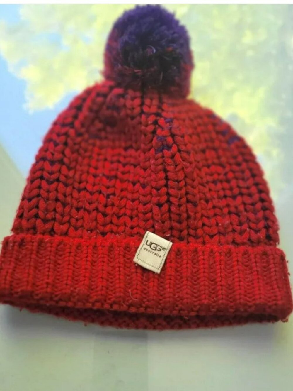 UGG Children's Red Hat Age 2-4 years